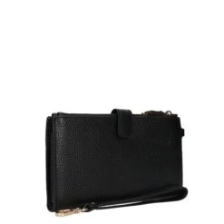 Michael Kors Jet Set Double Zip Wristlet Black -Mode Tassen Verkoopwinkel image 9189
