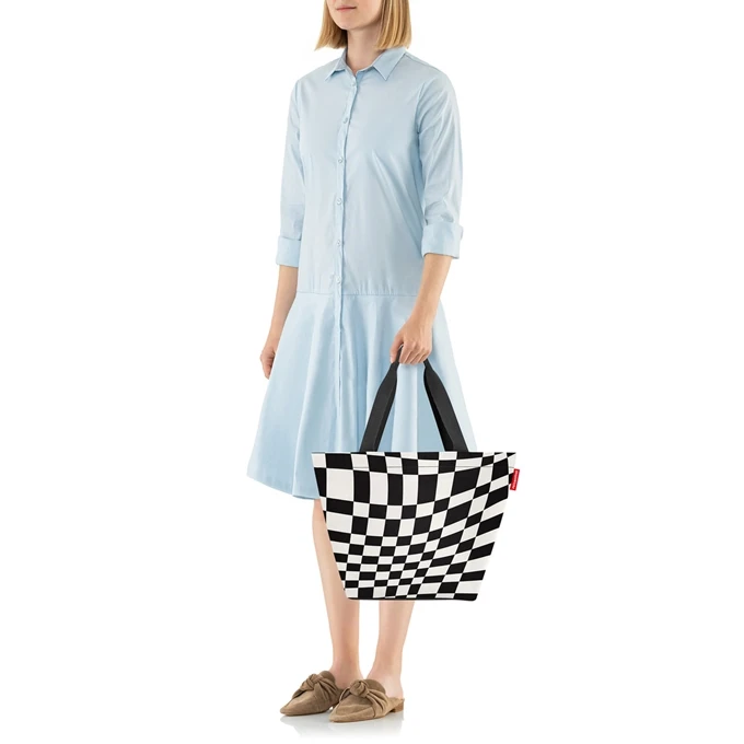 Reisenthel Shopping Shopper M op-art Reisenthel Shopping Shopper M Op-art -Mode Tassen Verkoopwinkel image 9385