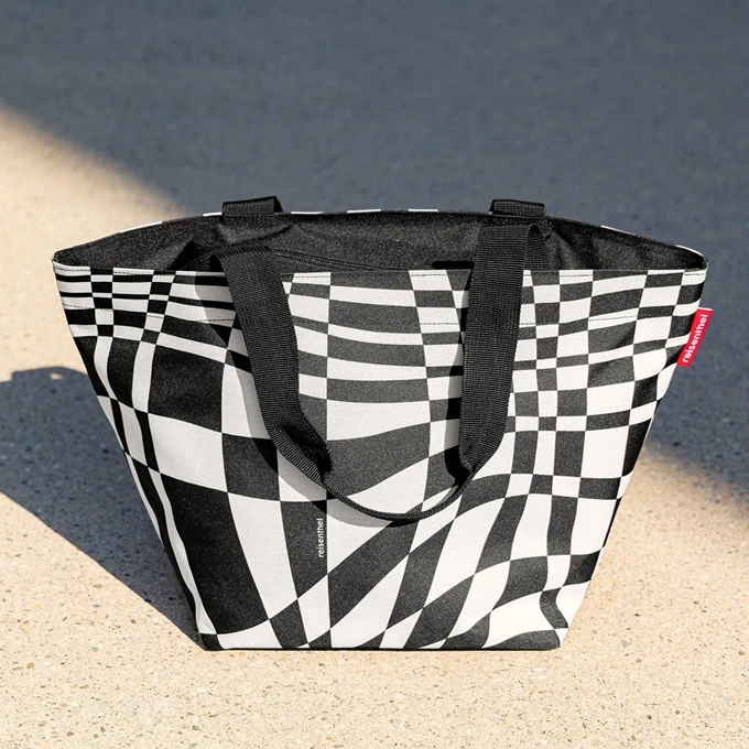 Reisenthel Shopping Shopper M op-art Reisenthel Shopping Shopper M Op-art -Mode Tassen Verkoopwinkel image 9386