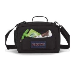 JanSport The Carryout Black -Mode Tassen Verkoopwinkel image 9509