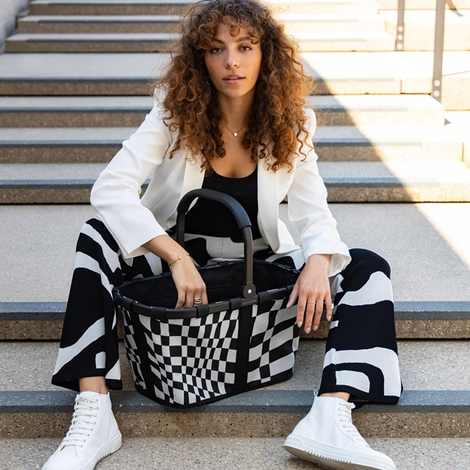 Reisenthel Shopping Carrybag frame op-art Reisenthel Shopping Carrybag Frame Op-art -Mode Tassen Verkoopwinkel image 9593