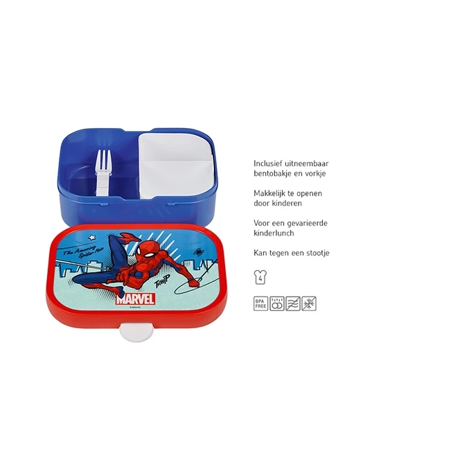 Mepal Campus Lunch Set spiderman Mepal Campus Lunch Set Spiderman -Mode Tassen Verkoopwinkel image 9724