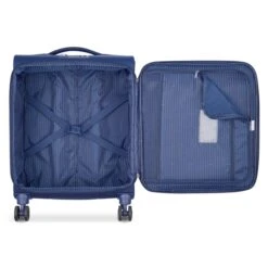Delsey Brochant 2.0 Slim Cabin Trolley 55/40 Expandable 4W Blue -Mode Tassen Verkoopwinkel image 988