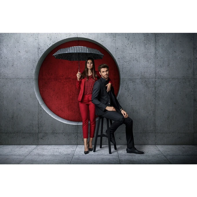 Knirps A.200 Medium Duomatic pinta classic Knirps A.200 Medium Duomatic Pinta Classic -Mode Tassen Verkoopwinkel image 9950