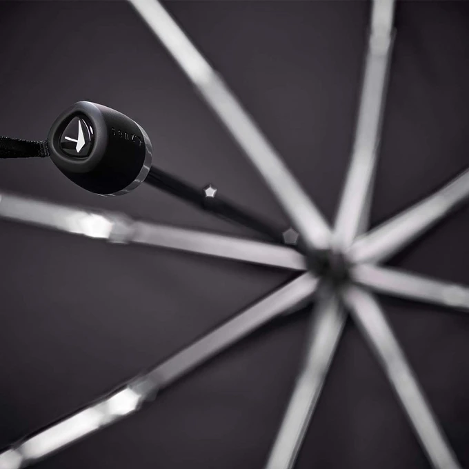 Senz Manual Opvouwbare Stormparaplu pure black Senz Manual Opvouwbare Stormparaplu Pure Black -Mode Tassen Verkoopwinkel image 9986
